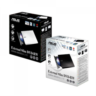 Asus SDRW-08D2S-U Lite Interface USB 2.0, DVD RW, CD read speed 24 x, CD write speed 24 x, White, Desktop/Notebook