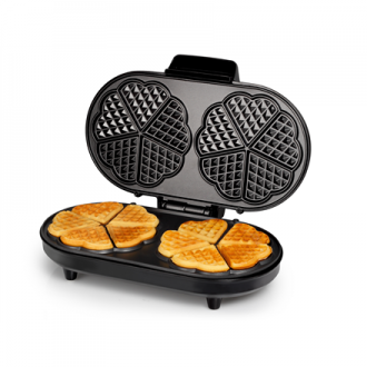 Tristar Waffle maker WF-2120 1200 W, Number of pastry 10, Heart shaped, Black Tristar Waffle maker WF-2120 1200 W, Number of pastry 10, Heart shaped, Black