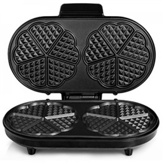 Tristar Waffle maker WF-2120 1200 W, Number of pastry 10, Heart shaped, Black Tristar Waffle maker WF-2120 1200 W, Number of pastry 10, Heart shaped, Black