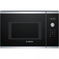 Bosch Microwave Oven BFL554MS0 Built-in, 31.5 L, Retractable, Rotary knob, Start button, Touch Control, 900 W, Stainless steel, 