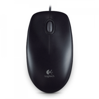 Logitech Mouse B100 Wired, Black Logitech Mouse B100 Wired, Black