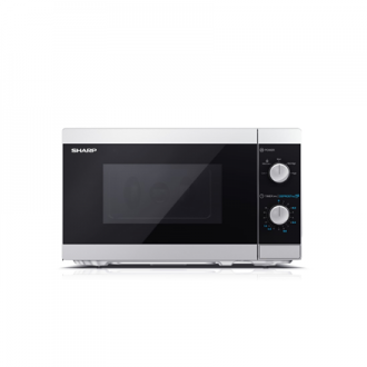 Sharp Microwave Oven YC-MS01E-S Free standing, 20 L, 800 W, Silver