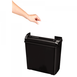 Fellowes Shredder P-25S Black, 11 L, Paper shredding, Paper handling standard/output 7mm strips, security level P-2, Traditional Fellowes Shredder P-25S Black, 11 L, Paper shredding, Paper handling standard/output 7mm strips, security level P-2, Traditional