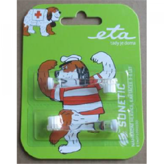 ETA Toothbrush replacement for ETA0710 For kids, Heads, Number of brush heads included 2, White