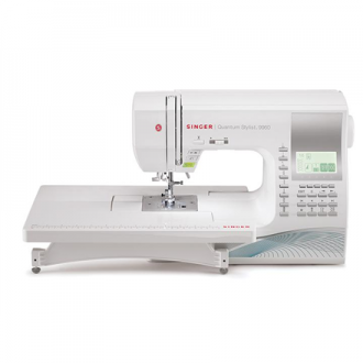Singer Sewing Machine Quantum Stylist 9960 Number of stitches 600, Number of buttonholes 13, White
