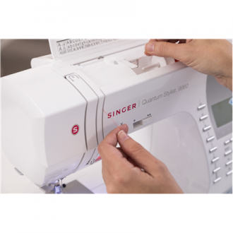 Singer Sewing Machine Quantum Stylist 9960 Number of stitches 600, Number of buttonholes 13, White