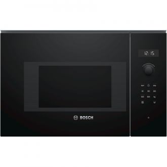 Bosch Microwave Oven BFL524MB0 20 L, Retractable, Rotary knob, Touch Control, 800 W, Black, Built-in, Defrost function Bosch Microwave Oven BFL524MB0 20 L, Retractable, Rotary knob, Touch Control, 800 W, Black, Built-in, Defrost function