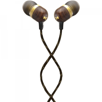 Marley Smile Jamaica Earbuds, In-Ear, Wired, Microphone, Brass