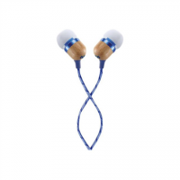 Marley Smile Jamaica Earbuds, In-Ear, Wired, Microphone, Denim