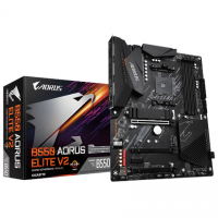 Gigabyte B550 AORUS ELITE V2 1.0 Processor family AMD, Processor socket AM4, DDR4 DIMM, Memory slots 2, Chipset AMD B, ATX