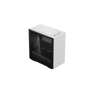 Deepcool MACUBE 110 WH White, mATX, 4, USB3.0x2 Audiox1, ABS+SPCC+Tempered Glass, 1 120mm DC fan