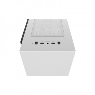Deepcool MACUBE 110 WH White, mATX, 4, USB3.0x2 Audiox1, ABS+SPCC+Tempered Glass, 1 120mm DC fan