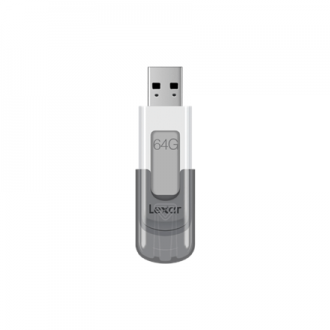 Lexar Flash drive JumpDrive V100 64 GB, USB 3.0, Grey Lexar Flash drive JumpDrive V100 64 GB, USB 3.0, Grey