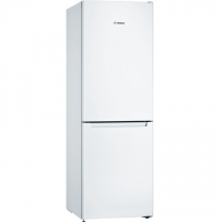 Bosch Serie 2 Refrigerator KGN33NWEB Energy efficiency class E, Free standing, Combi, Height 176 cm, No Frost system, Fridge net