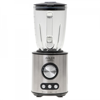 Adler Blender AD 4078 Tabletop, 1700 W, Jar material Glass, Jar capacity 1.5 L, Ice crushing, Stainless steel Adler Blender AD 4078 Tabletop, 1700 W, Jar material Glass, Jar capacity 1.5 L, Ice crushing, Stainless steel