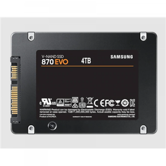 Samsung SSD 870 EVO 4000 GB, SSD form factor 2.5