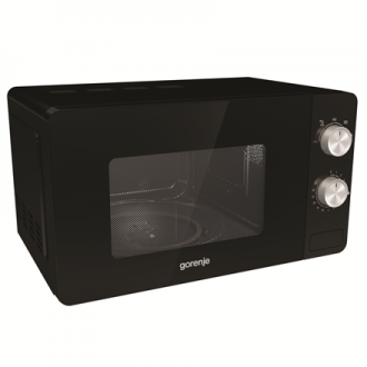 Gorenje Microwave oven MO20E1B Free standing, 20 L, 800 W, Black Gorenje Microwave oven MO20E1B Free standing, 20 L, 800 W, Black