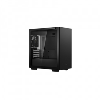 Deepcool MACUBE 110 Black, mATX, 4, USB3.0x2 Audiox1, ABS+SPCC+Tempered Glass, 1 120mm DC fan