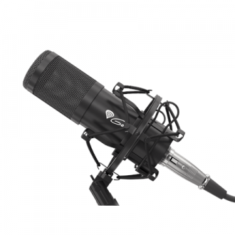Genesis Gaming Microphone Radium 300 Black, Wired Genesis Gaming Microphone Radium 300 Black, Wired