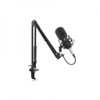Genesis Gaming Microphone Radium 300 Black, Wired Genesis Gaming Microphone Radium 300 Black, Wired