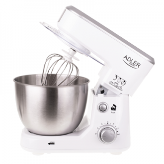 Adler AD 4216 Food Processor, 1000 W, Bowl capacity 4 L, Number of speeds 6, White Adler AD 4216 Food Processor, 1000 W, Bowl capacity 4 L, Number of speeds 6, White