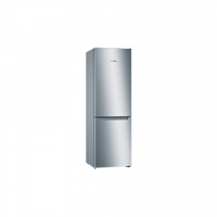 Bosch Serie 2 Refrigerator KGN33NLEB Energy efficiency class E, Free standing, Combi, Height 176 cm, No Frost system, Fridge net
