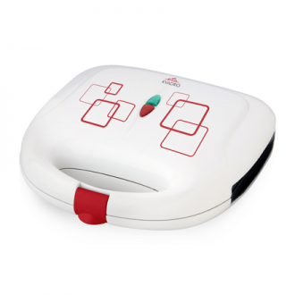 ETA Sandwich maker Kvadro ETA415390000 700 W, Number of plates 1, Number of pastry 2, White ETA Sandwich maker Kvadro ETA415390000 700 W, Number of plates 1, Number of pastry 2, White