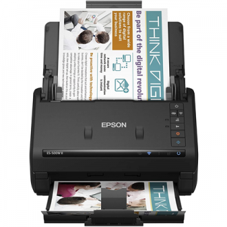 Epson WorkForce ES-500WII Colour, Document Scanner Epson WorkForce ES-500WII Colour, Document Scanner
