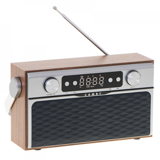 Camry Bluetooth Radio CR 1183 16 W, AUX in, Wooden Camry Bluetooth Radio CR 1183 16 W, AUX in, Wooden