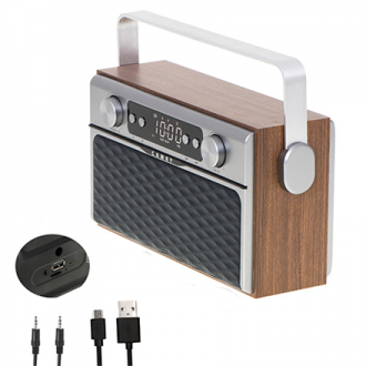 Camry Bluetooth Radio CR 1183 16 W, AUX in, Wooden Camry Bluetooth Radio CR 1183 16 W, AUX in, Wooden