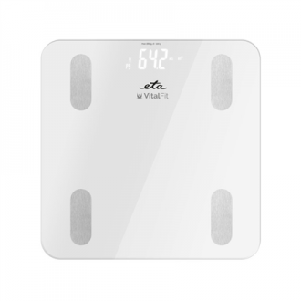 ETA Smart Personal Scale Vital Fit ETA678190000 Body analyzer, Maximum weight (capacity) 180 kg, Accuracy 100 g, Body Mass Index