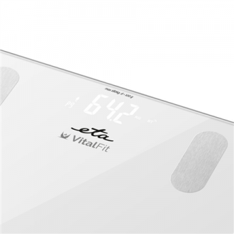 ETA Smart Personal Scale Vital Fit ETA678190000 Body analyzer, Maximum weight (capacity) 180 kg, Accuracy 100 g, Body Mass Index