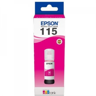 Epson 115 ECOTANK Ink Bottle, Magenta Epson 115 ECOTANK Ink Bottle, Magenta