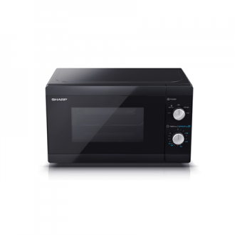 Sharp Microwave Oven YC-MS01E-B Free standing, 20 L, 800 W, Black
