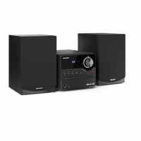 Sharp XL-B512(BK) Hi-Fi Micro System, CD/FM/USB/Bluetooth v5.0, 45W, Black