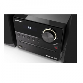Sharp XL-B512(BK) Hi-Fi Micro System, CD/FM/USB/Bluetooth v5.0, 45W, Black Sharp XL-B512(BK) Hi-Fi Micro System, CD/FM/USB/Bluetooth v5.0, 45W, Black