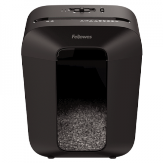 Fellowes Powershred LX41 Black, 17 L, Credit cards shredding, Mini-Cut Shredder, Paper handling standard/output 8 sheets per pas Fellowes Powershred LX41 Black, 17 L, Credit cards shredding, Mini-Cut Shredder, Paper handling standard/output 8 sheets per pas