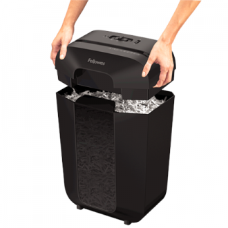 Fellowes Powershred LX70 Black, 18 L, Credit cards shredding, Cross-Cut Shredder, Paper handling standard/output 11 sheets per p