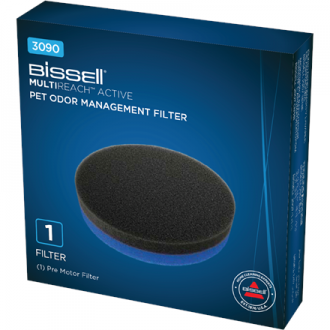Bissell Multireach Active Pet Odor Management Filter, Stick Vacuum Accessories 1 pc(s), Black