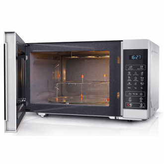 Sharp Microwave Oven with Grill YC-MG81E-S Free standing, 900 W, Grill, Silver