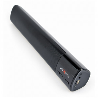 Gembird Bluetooth soundbar SPK-BT-BAR400-01 2 x 5 W, Bluetooth, Portable, Wireless connection, Black Gembird Bluetooth soundbar SPK-BT-BAR400-01 2 x 5 W, Bluetooth, Portable, Wireless connection, Black