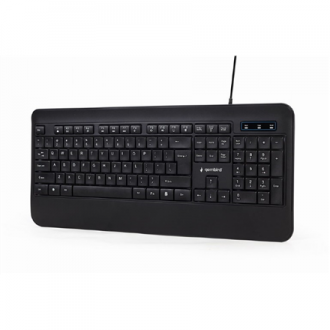 Gembird Multimedia Keyboard KB-UML-03 Wired, US, Black Gembird Multimedia Keyboard KB-UML-03 Wired, US, Black