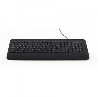 Gembird Multimedia Keyboard KB-UML-03 Wired, US, Black Gembird Multimedia Keyboard KB-UML-03 Wired, US, Black