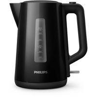 Philips Kettle HD9318/20 Electric, 2200 W, 1.7 L, Plastic, 360 rotational base, Black