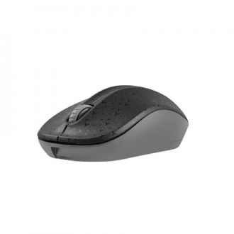 Natec Mouse, Toucan, Wireless, 1600 DPI, Optical, Black-Grey