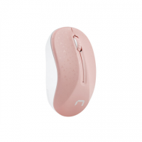 Natec Mouse, Toucan, Wireless, 1600 DPI, Optical, Pink-White Natec Mouse, Toucan, Wireless, 1600 DPI, Optical, Pink-White