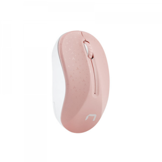 Natec Mouse, Toucan, Wireless, 1600 DPI, Optical, Pink-White Natec Mouse, Toucan, Wireless, 1600 DPI, Optical, Pink-White