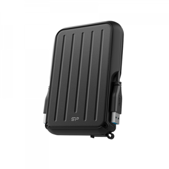 Silicon Power Portable Hard Drive ARMOR A66 1000 GB, USB 3.2 Gen1, Black