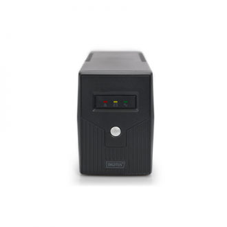 Digitus Line-Interactive UPS DN-170063, 600VA, 360W, 1x 12V/7Ah battery, 2x CEE 7/7 outlet, 2x RJ-11, 1x USB 2.0 type B, LED, Si Digitus Line-Interactive UPS DN-170063, 600VA, 360W, 1x 12V/7Ah battery, 2x CEE 7/7 outlet, 2x RJ-11, 1x USB 2.0 type B, LED, Si