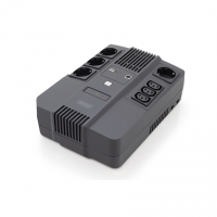 Digitus All-in-One UPS, 600VA/360W, LED 12V/7Ah x1, 4x CEE 7/7,3x IEC C13, USB, RJ45